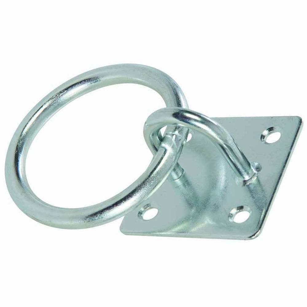 Base Inox Com Alça Fixa E Anel Articulado 6Mm
