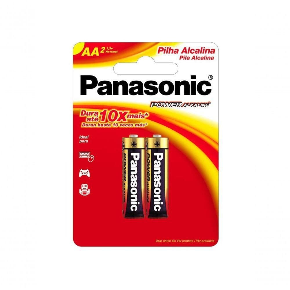 Pilha Alcalina Aa Blister Com 2 Lr6xab-2b192