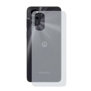 Película Traseira De Fibra De Carbono Para Motorola Moto G22