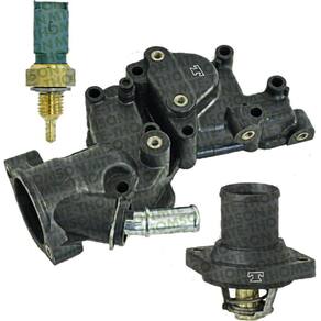 Carcaca Da Valvula Termostatica Citroen C3 1.4 8V Flex 06/ T
