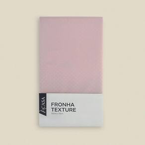 Fronhas Texture Microfibra Rosa - A\CASA