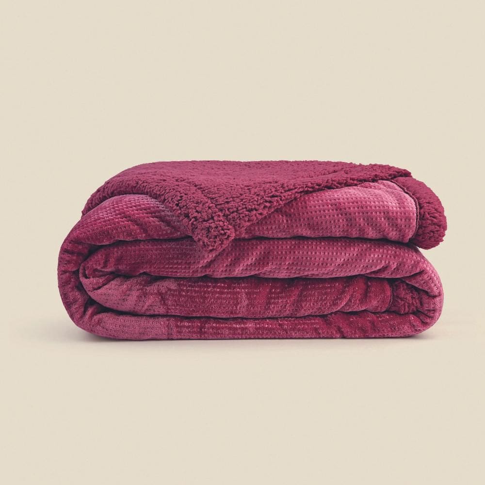 Edredom Sherpa Rosa - A\CASA