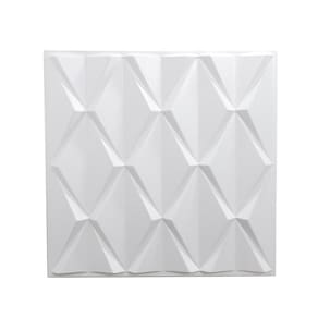 Kit 20 Placas Revestimento De Parede Pvc 3D Relevo Abstrato