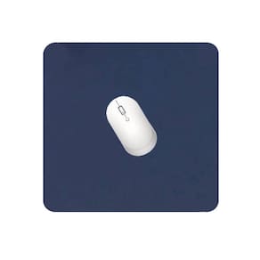 Kit 2 Mouse Pad Pequeno 20X20 Couro Sintético Quadrado Fino