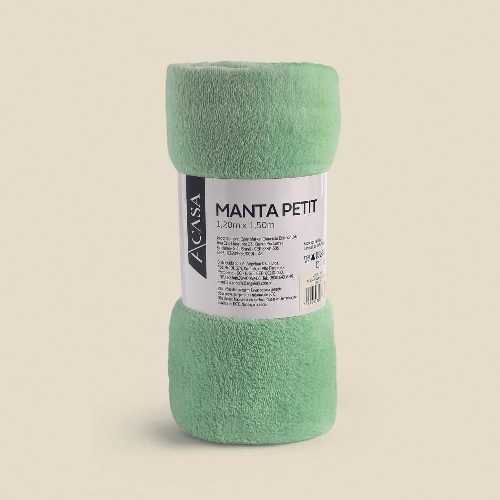 Manta Petit Verde - A\CASA