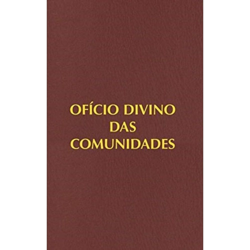 Oficio Divino Das Comunidades - 3A Ed.
