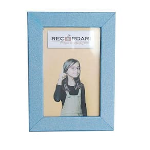 Quadro Para Parede 30X40 Madeira Rec 110/13 Azul