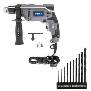 Furadeira de Impacto Profissional Torkz TRE0001 e Kit de Brocas Torkz 10 Peças