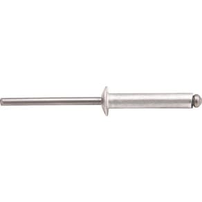 Rebite Repuxo De Alumínio 4,0X12,0Mm Mandril Aço Com 1000 Pe