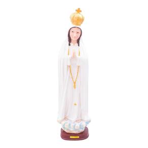 Imagem Estátua Nossa Senhora De Fátima Grande - 75cm