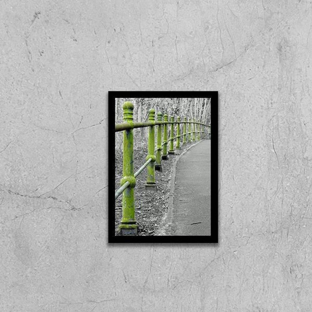 Quadro Fotografia Ponte Verde 24X18Cm