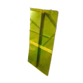 Chapa Acrilica Amarelo Transparente 50Cm X 50Cm Esp.De 3Mm