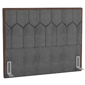 Cabeceira Cama Casal Queen 160cm órion P02 Linho Cinza - Mpozenato
