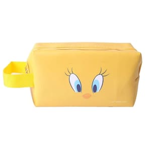 Necessaire Quadrada Tweety Compacta, Fofa E Funcional Miss Frandy