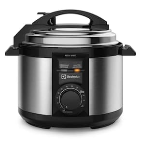 Panela de Pressão Elétrica Silenciosa 60Hz Efficient 3L Copo Medidor 160ml Concha 700w Electrolux