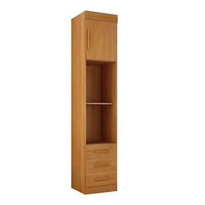 Modulado Mesa de Cabeceira 3 Gavetas - Orion-Cinamomo - Leifer Móveis