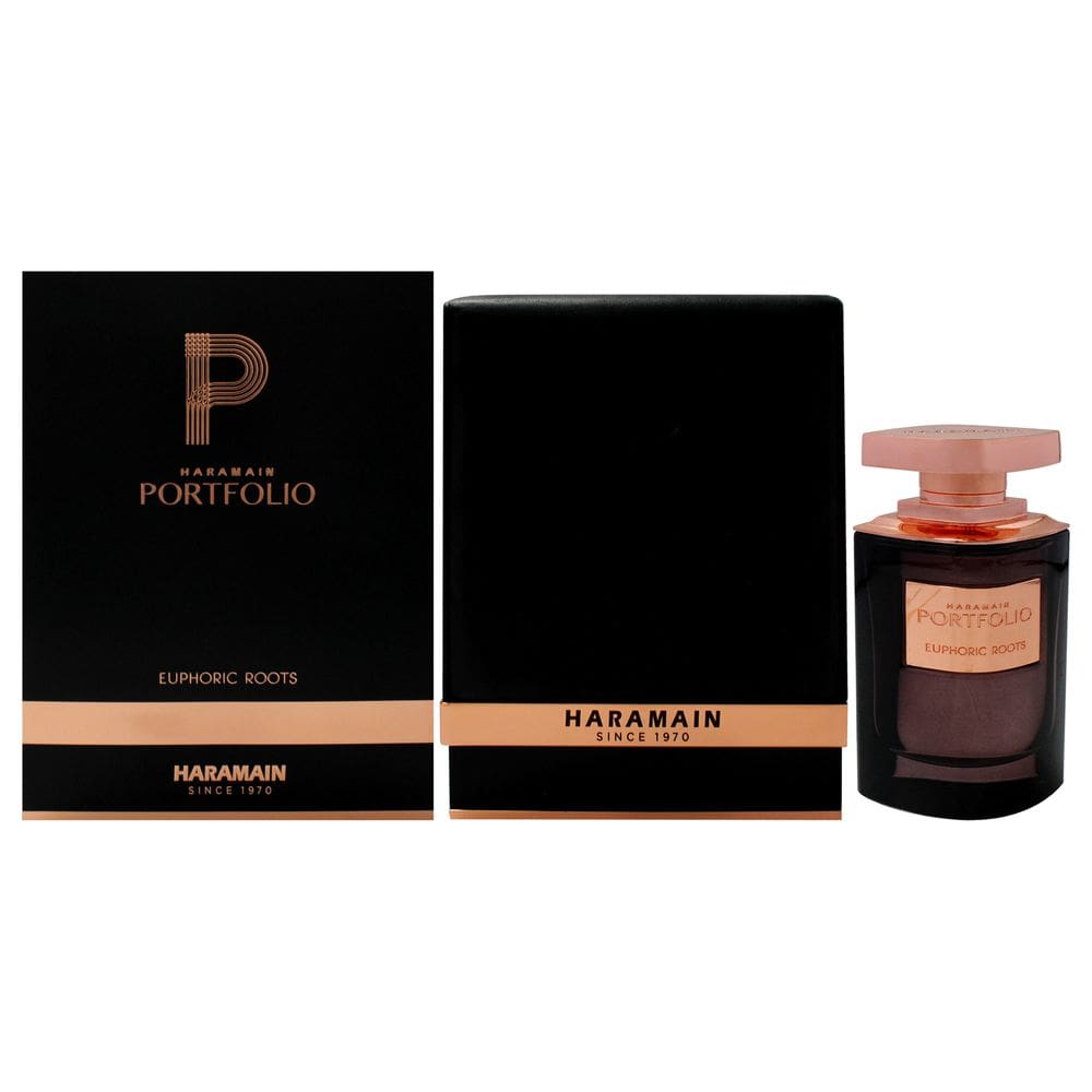 Perfume Al Haramain Portfolio Euphoric Roots EDP 75mL para mulheres
