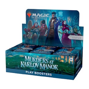 Assassinatos de Booster Box Magic The Gathering na Mansão Karlov