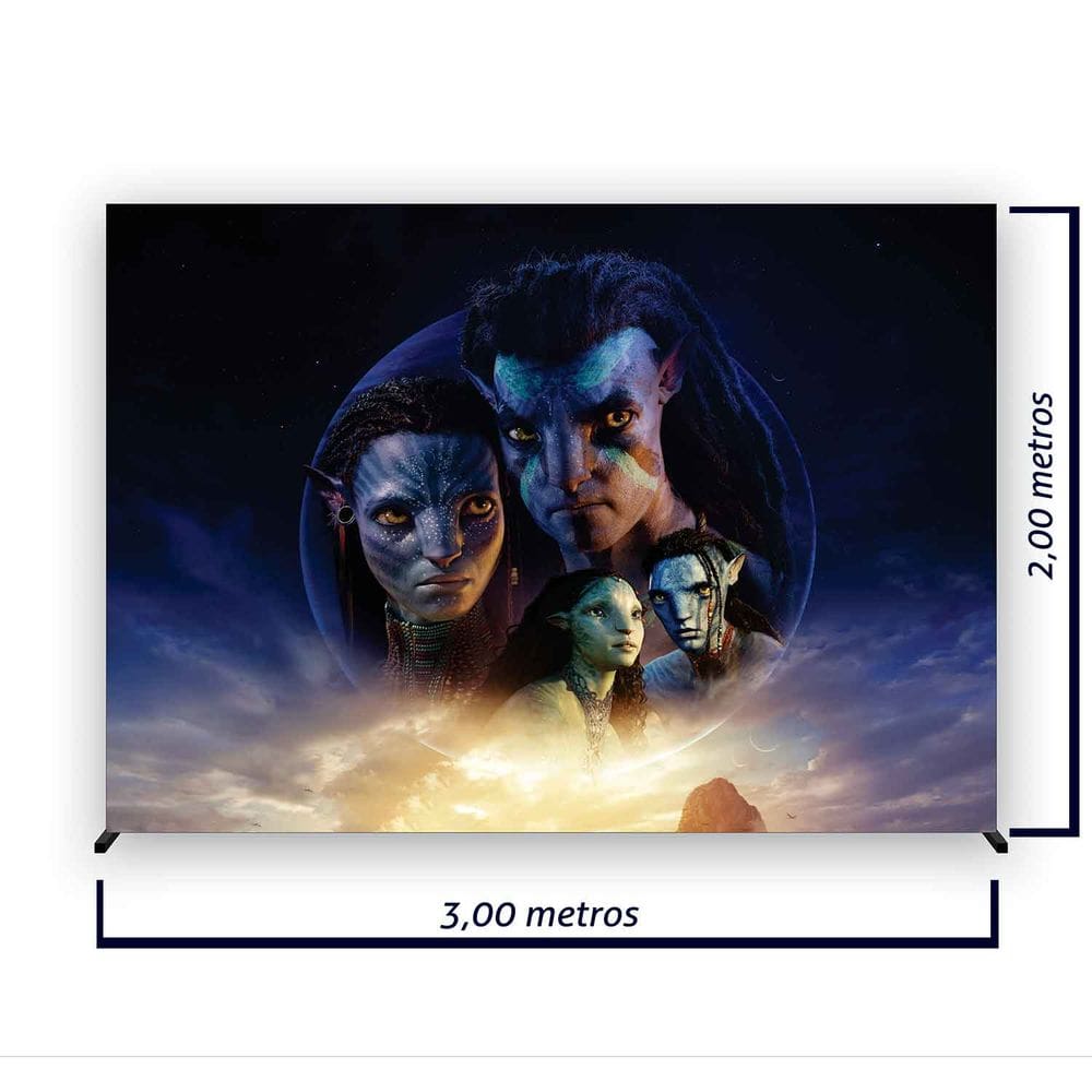 Painel de Festa Retangular Avatar Várias Medidas - Fera Print