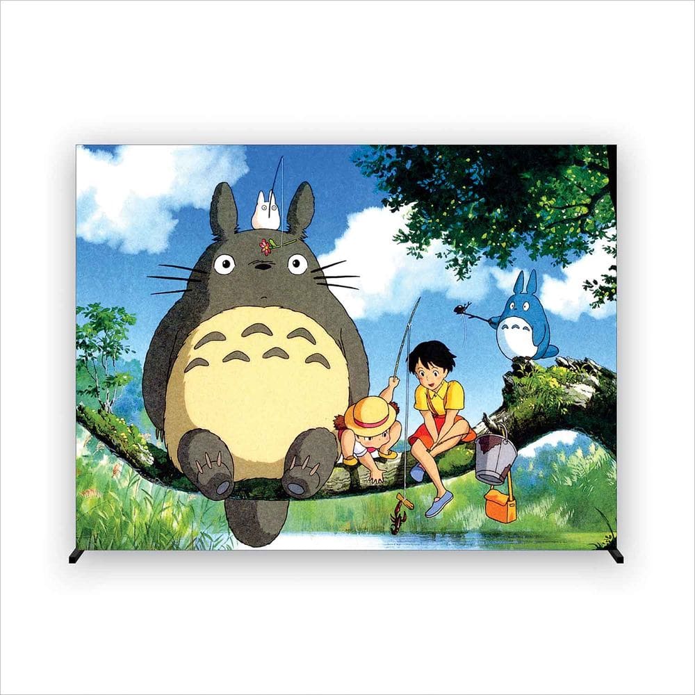 Painel de Festa Retangular Totoro 6,00x3,00 metros - Fera Print