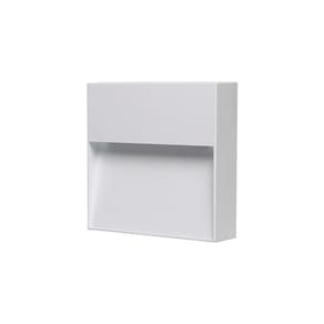 Balizador Taschibra Delta De Sobrepor Led 8w Bivolt Branco 3000k Luz Amarela 15060156