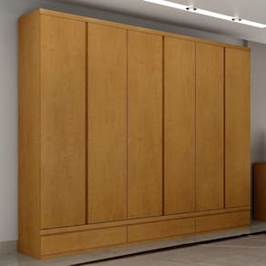 Guarda Roupa Casal 6 Portas 9 Gavetas 100% MDF - Urbano - Josandro Móveis