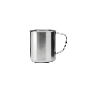Caneca Xicara Aço Inox Bar Restaurante Acampar 250ml