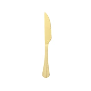 Faca Dourada Carne Assados Utensilios Aço Inox Positano
