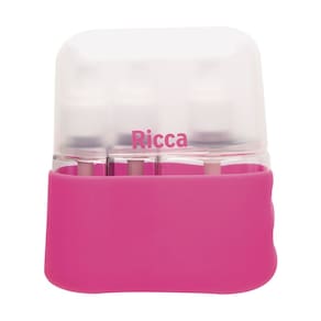Conjunto De Viagem Case Com 3 Frascos Ricca