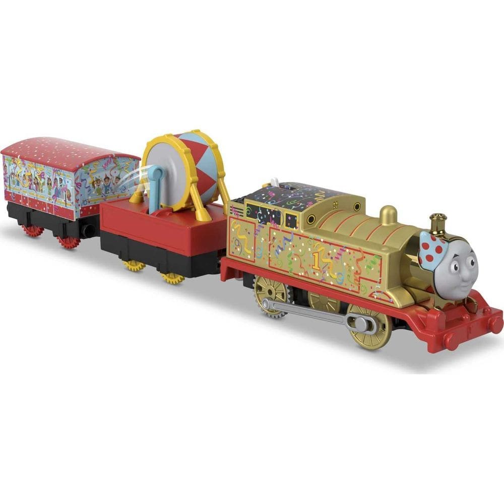 Trem de brinquedo Fisher-Price Thomas e seus amigos Golden Thomas 3+