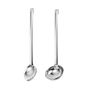 Colher Concha Inox Utensilio Cozinha Buffet Restaurante 50cm