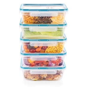 Conjunto de armazenamento de alimentos Snapware Total Solution 10 peças transparente