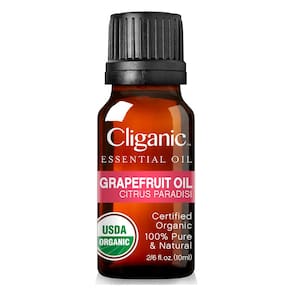 Perfume Cliganic Orgânico Óleo Essencial de Toranja Rosa 10mL