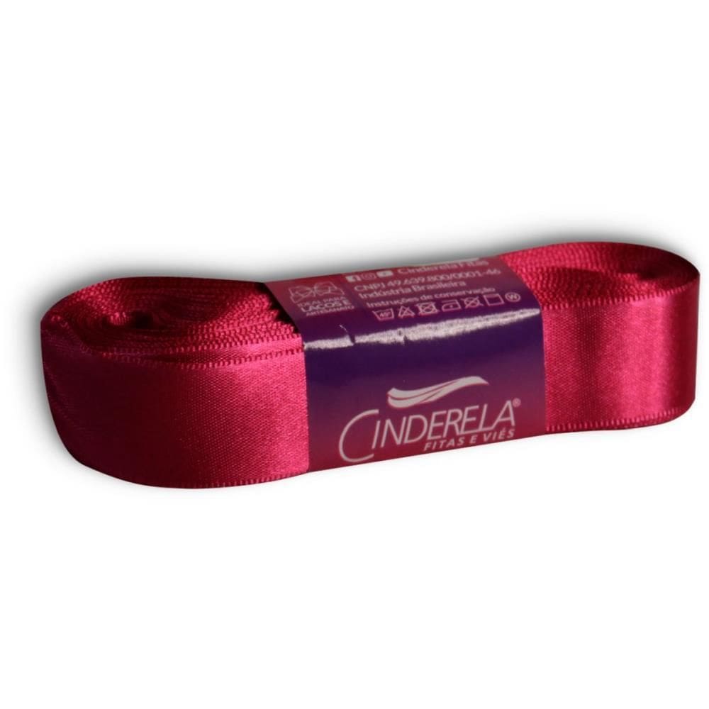 Fita De Cetim 22mm 10m. Pink - Cinderela