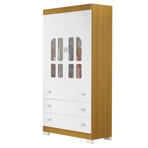 Guarda Roupa Infantil Katatau 2 Portas Branco Savana- Reller