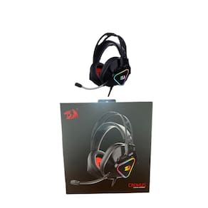 Headset Gamer Redragon Cadmus H370w Rgb Usb 7.1 - Preto