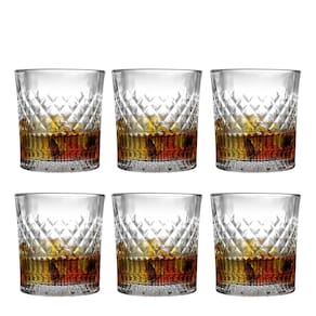 Jogo de Copos Esplanada Rocks de Cristal 6pcs 310ml - Ruvolo