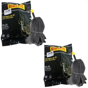 PAR Câmara De Ar Para Bicicleta Aro 20 Pirelli Bico Grosso 33mm Camera Bike Infantil Mtb