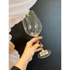 UNIDADE TACA CRISTAL ECOLOGICO AGUA/VINHO COLUMBA 650ml