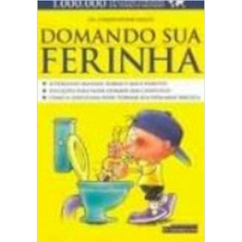 Livro Domando Sua Ferinha  Capa Para Meninos