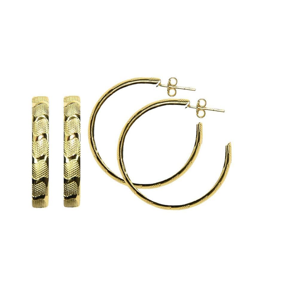 Brinco Argola Trabalhada