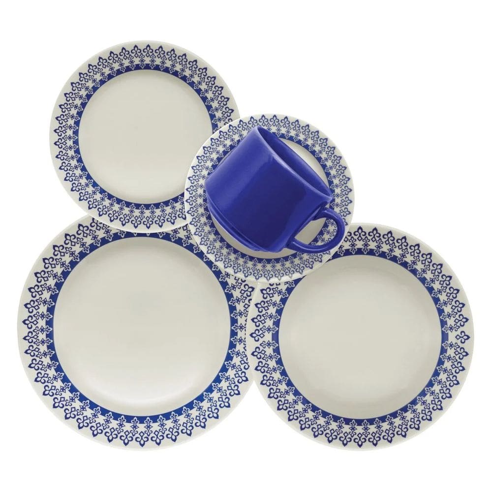 Aparelho De Jantar 20pçs Donna Grecia Oxford