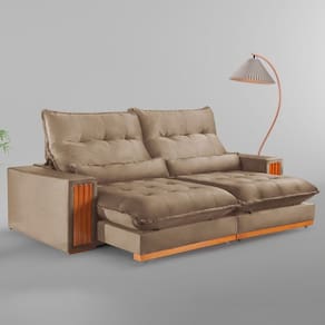 Sofá Retrátil e Reclinável 3 Lugares 250cm Santorini