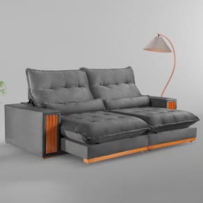 Sofá Retrátil e Reclinável 3 Lugares 230cm Santorini