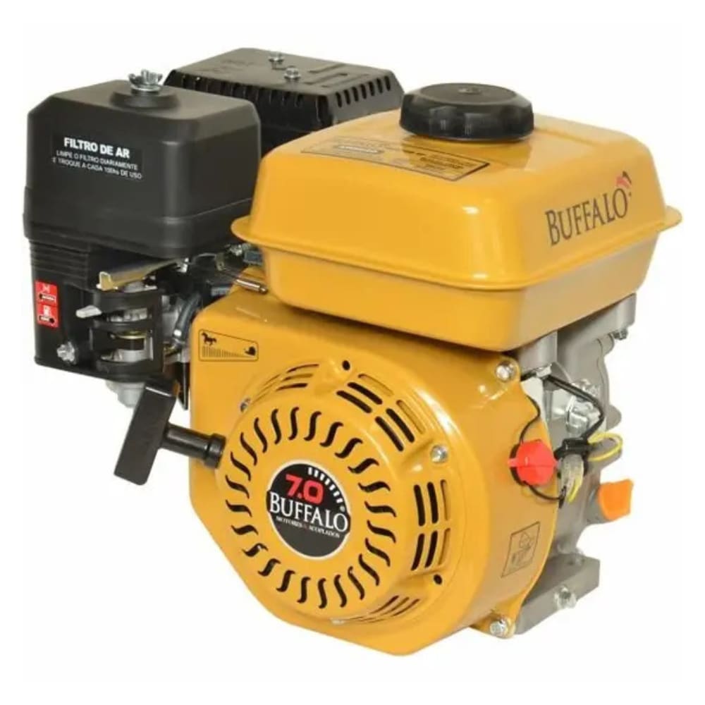 Motor a Gasolina BFG 4T 7.0CV com Redutor 2:1 1800 RPM e Alerta de Óleo