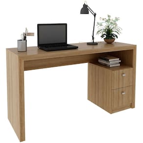 Mesa para Escritório Escrivaninha 2 Gavetas