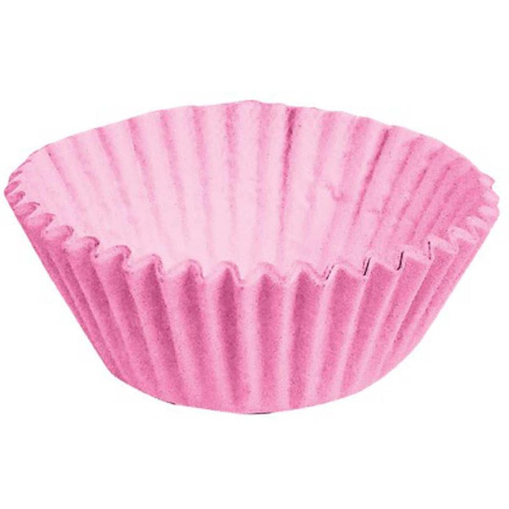 Embalagem Para Doces Nº06 Rosa 2,5cm Com 100Un