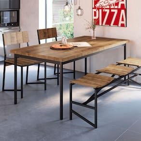 Mesa de Jantar para Cozinha Floripa Woodmel