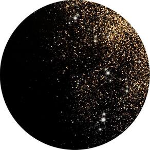 Painel Redondo 3D Sublimado Efeito Glitter Frd-3921