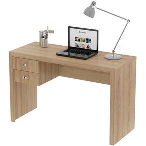 Mesa para Escritório Escrivaninha 2 Gavetas